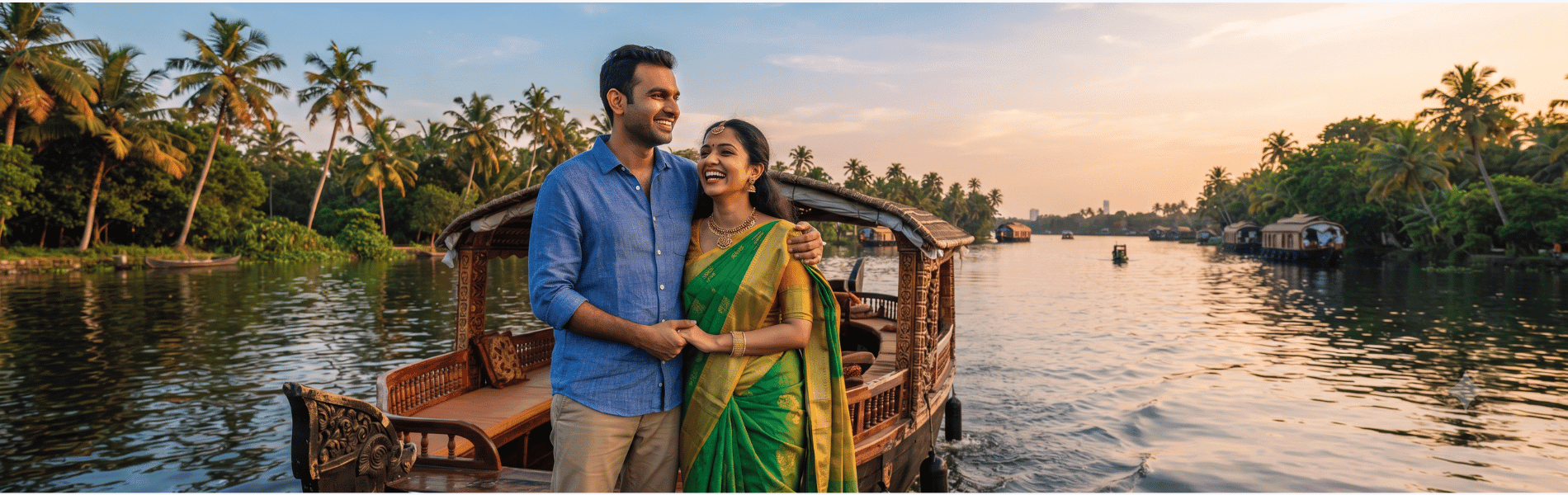 8 Days Kerala Tour Package with Munnar, Thekkady, Alleppey & Kanyakumari